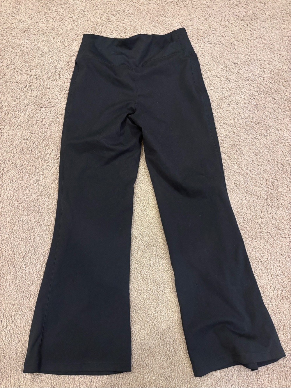 Jockey Black Boot-Cut Active Pants
